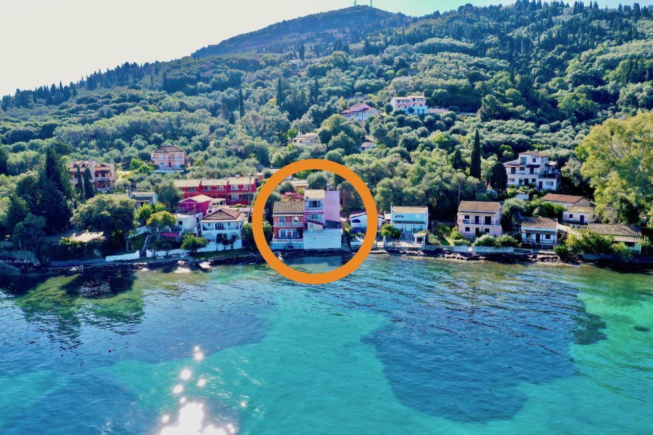 Seafront Villa Ourania Mesongí Extérieur photo
